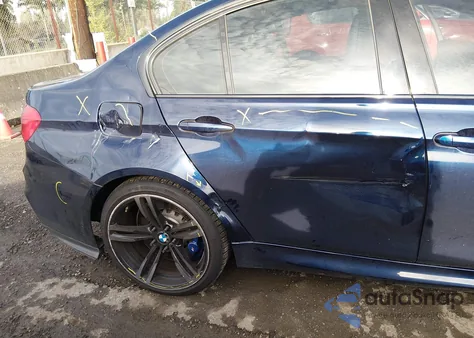 2016 BMW M3 from USA, damaged, VIN WBS8M9C50G5D31558